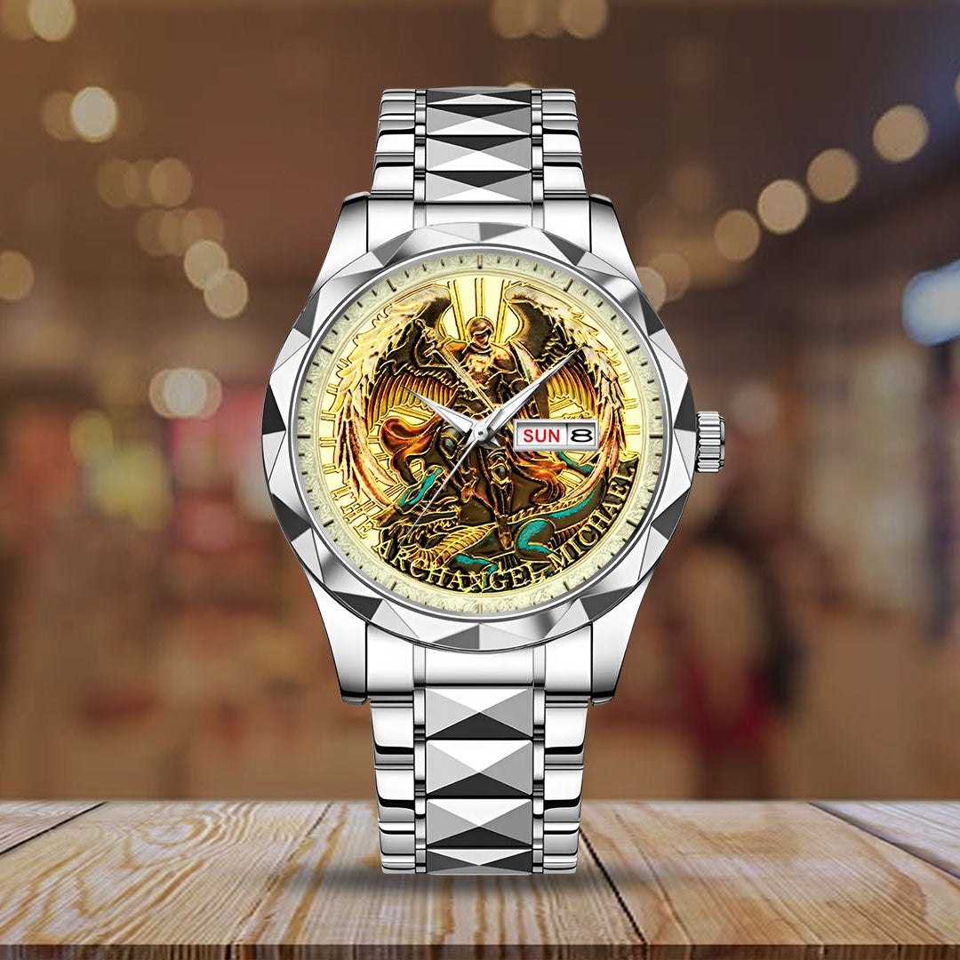 The Archangel Michael Alloy Luxury Quartz Watch – NGHIAVT3828