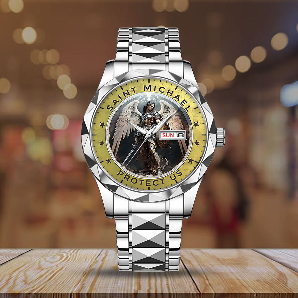 The Archangel Michael Alloy Luxury Quartz Watch – NGHIAVT3830