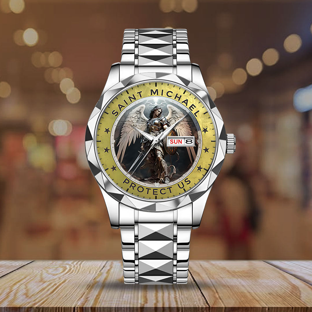 The Archangel Michael Alloy Luxury Quartz Watch – NGHIAVT3830