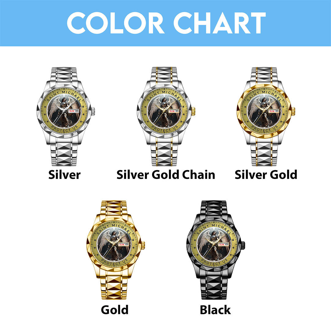 The Archangel Michael Alloy Luxury Quartz Watch – NGHIAVT3830