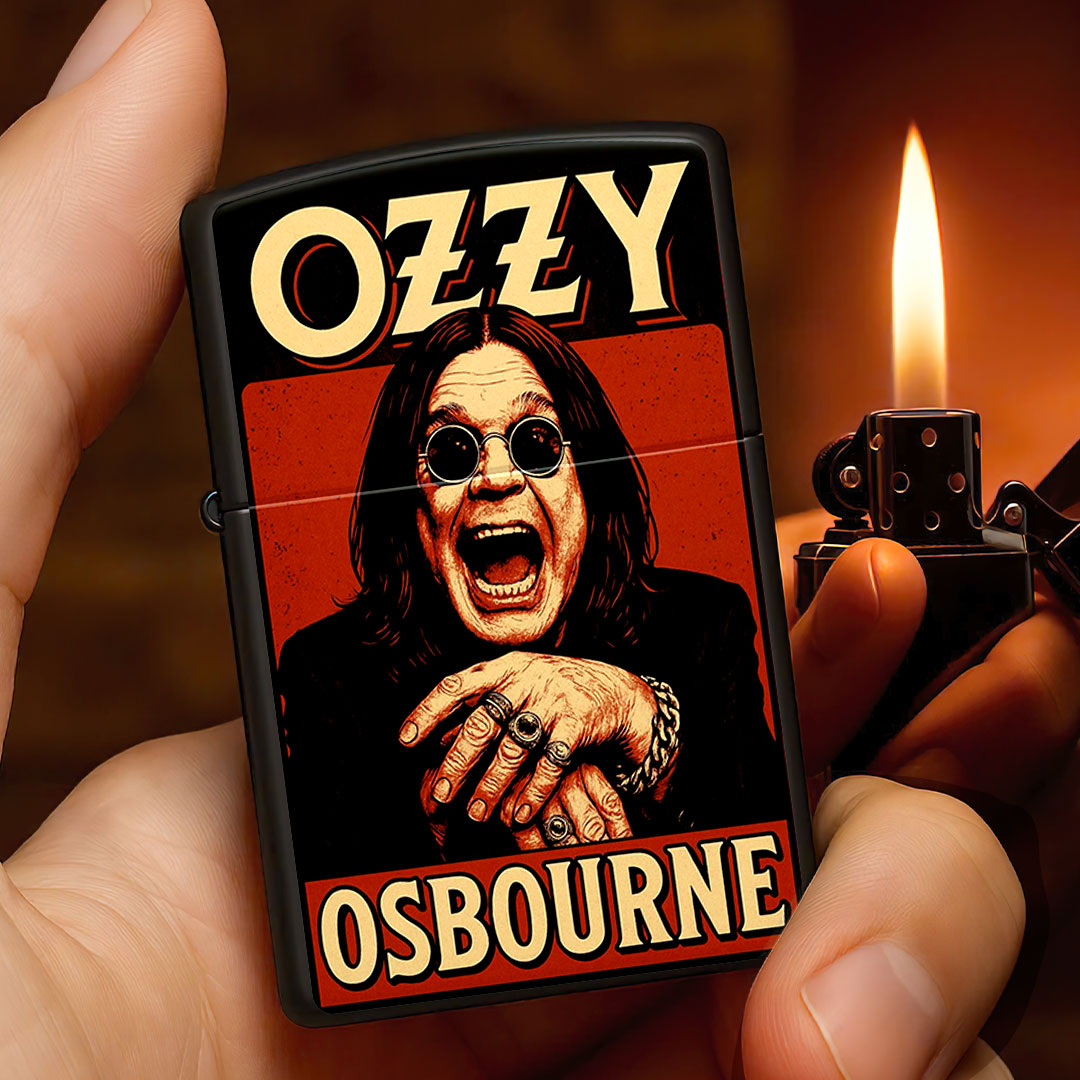 Ozzy Osbourne Zippo Lighter Case (No Insert) – NGHIAVT3973