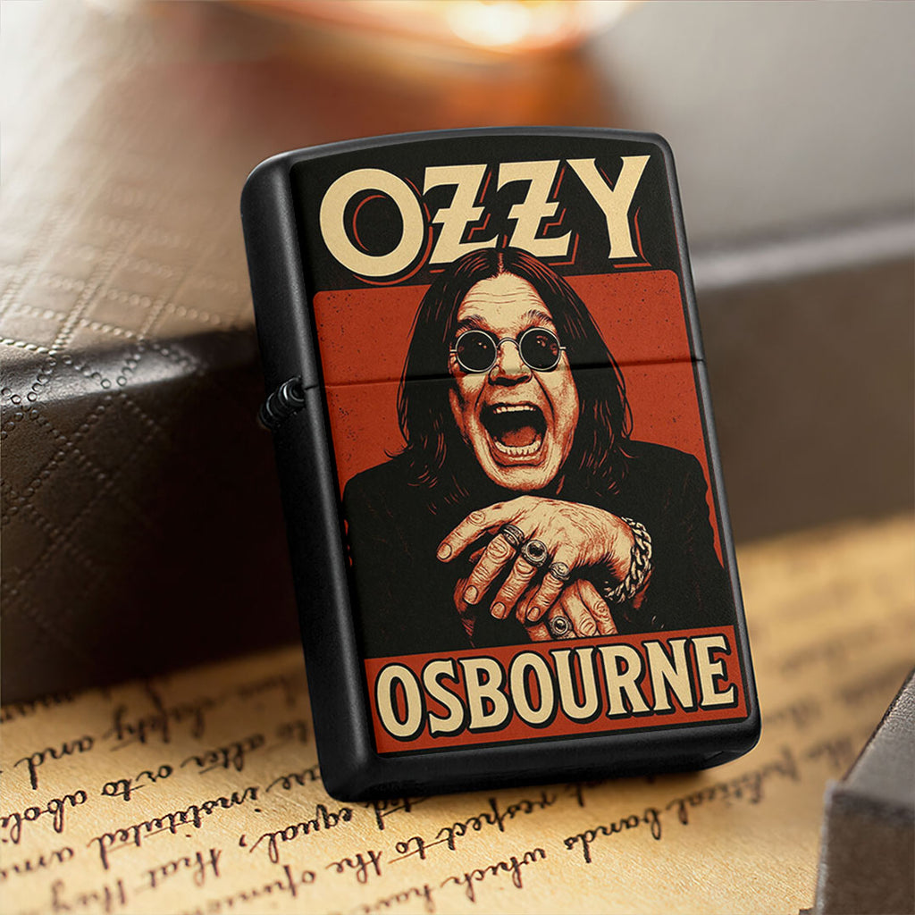 Ozzy Osbourne Zippo Lighter Case (No Insert) – NGHIAVT3973