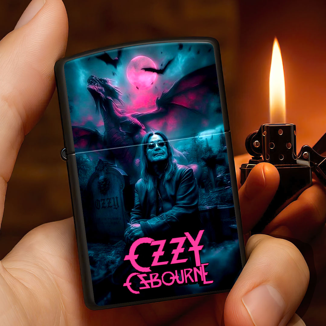 Ozzy Osbourne Zippo Lighter Case (No Insert) – NGHIAVT3974