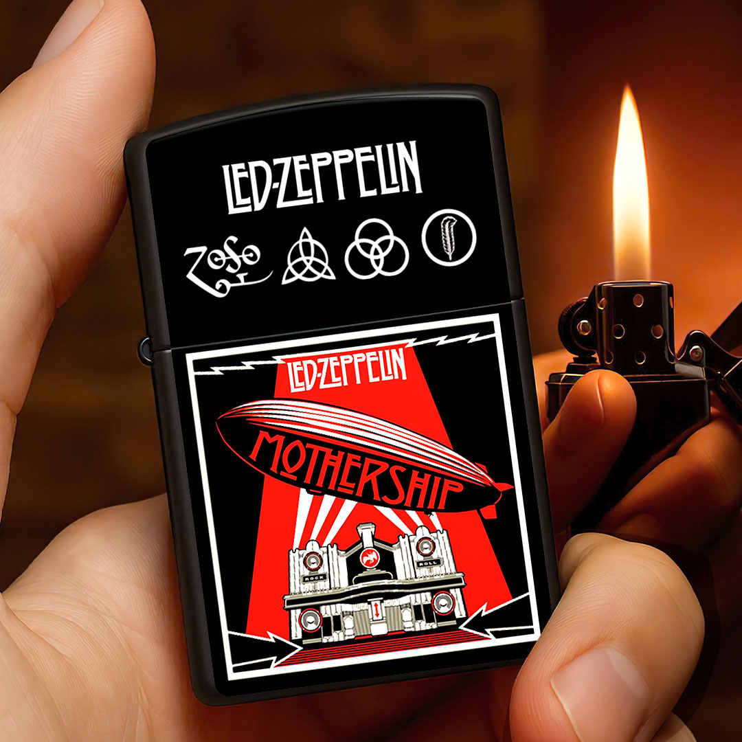 Led Zeppelin Zippo Lighter Case (No Insert) – NGHIAVT3995