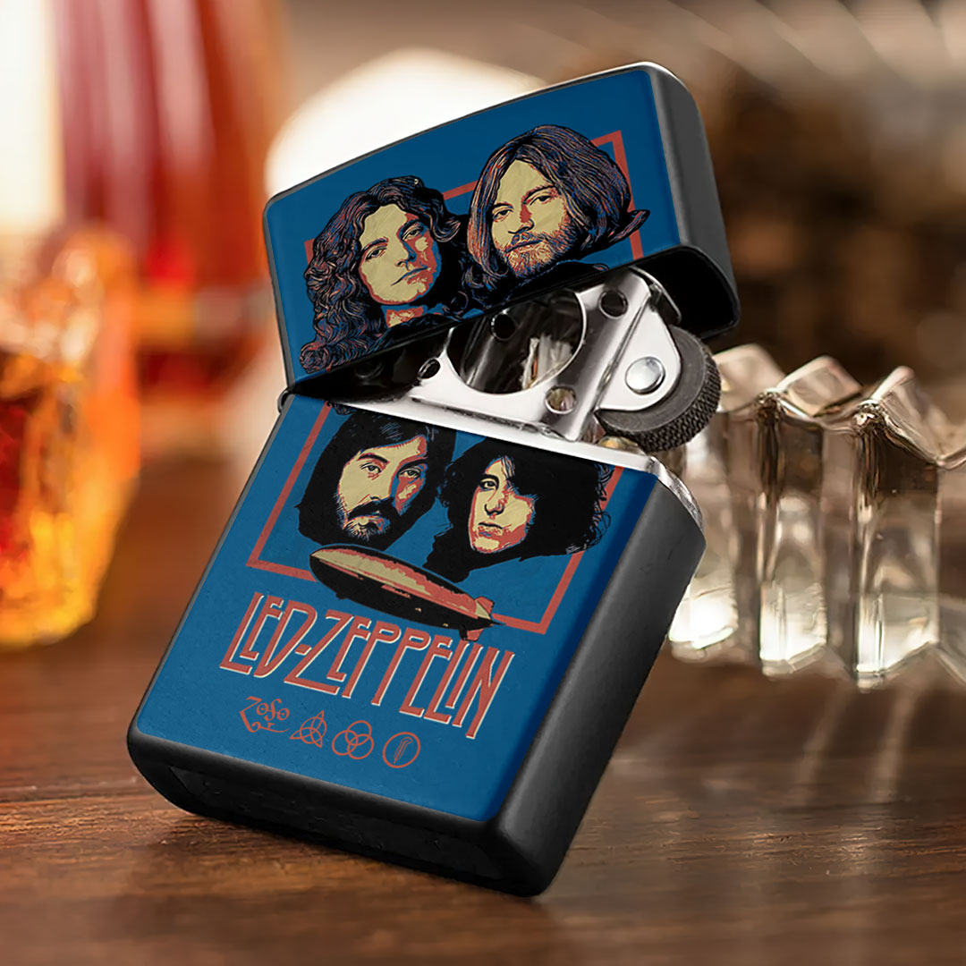 Led Zeppelin Zippo Lighter Case (No Insert) – NGHIAVT4000