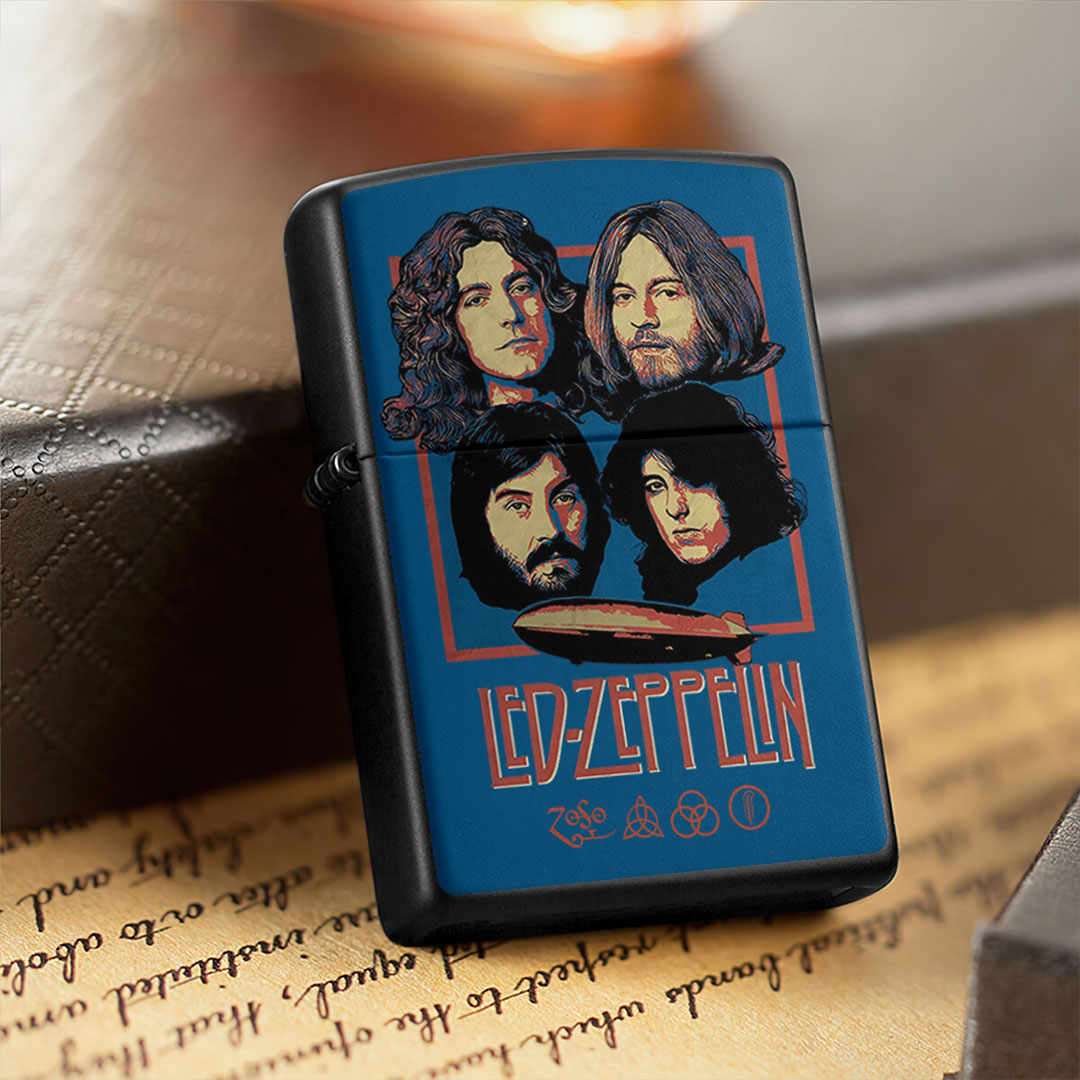 Led Zeppelin Zippo Lighter Case (No Insert) – NGHIAVT4000