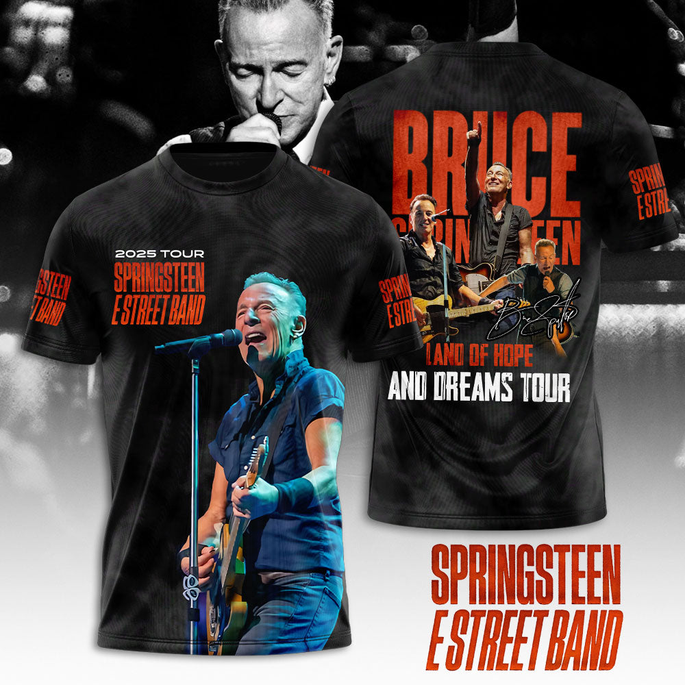 Bruce Springsteen 3D Apparel – NGHIAVT5003