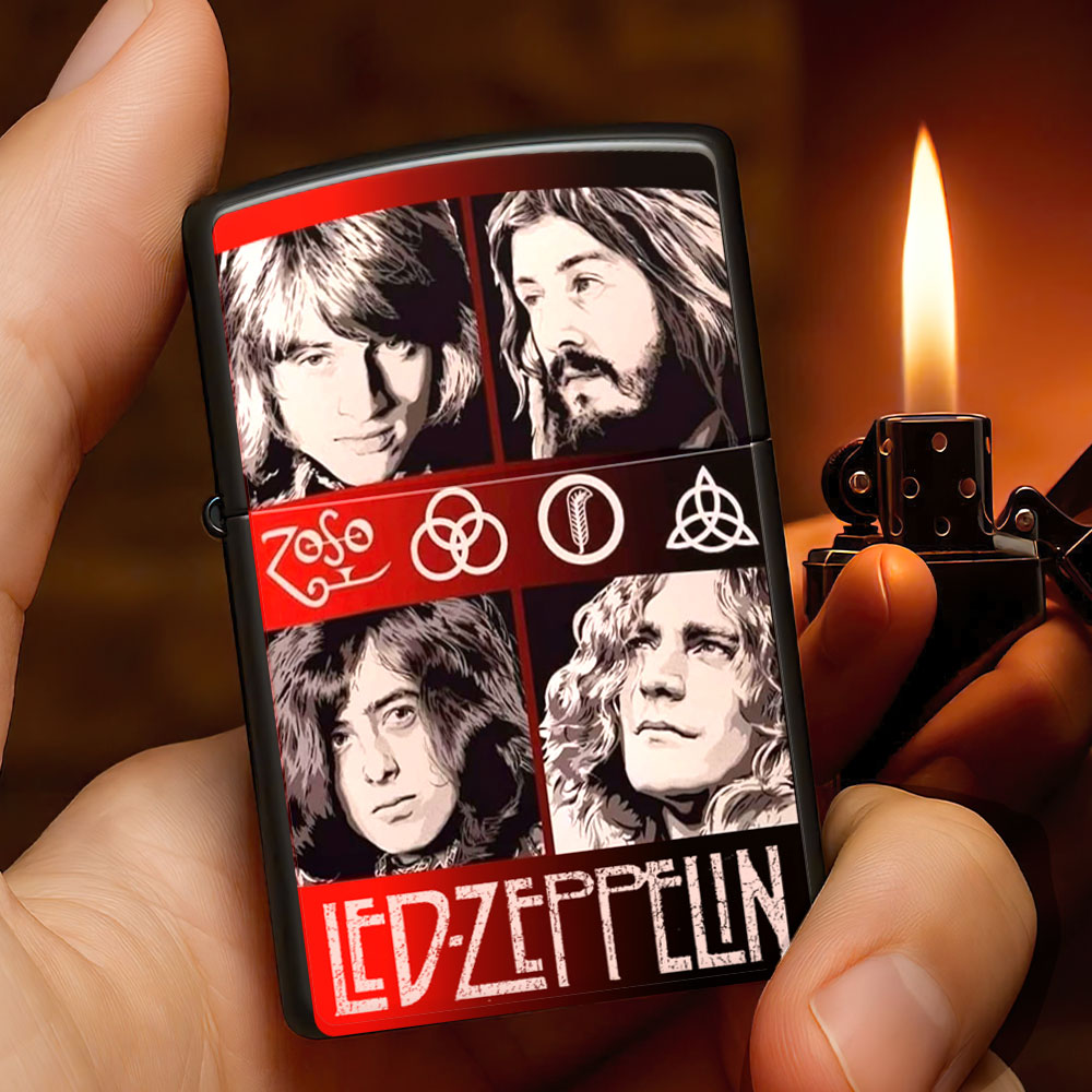 Led Zeppelin Zippo Lighter Case (No Insert) – NGHIAVT5036