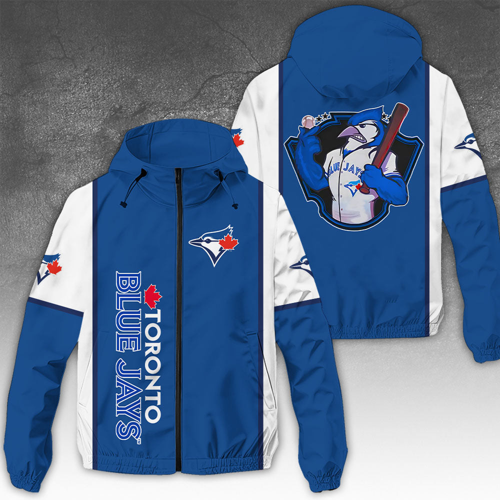 Toronto Blue Jays 3D Windbreaker Jacket – NGHIAVT5057