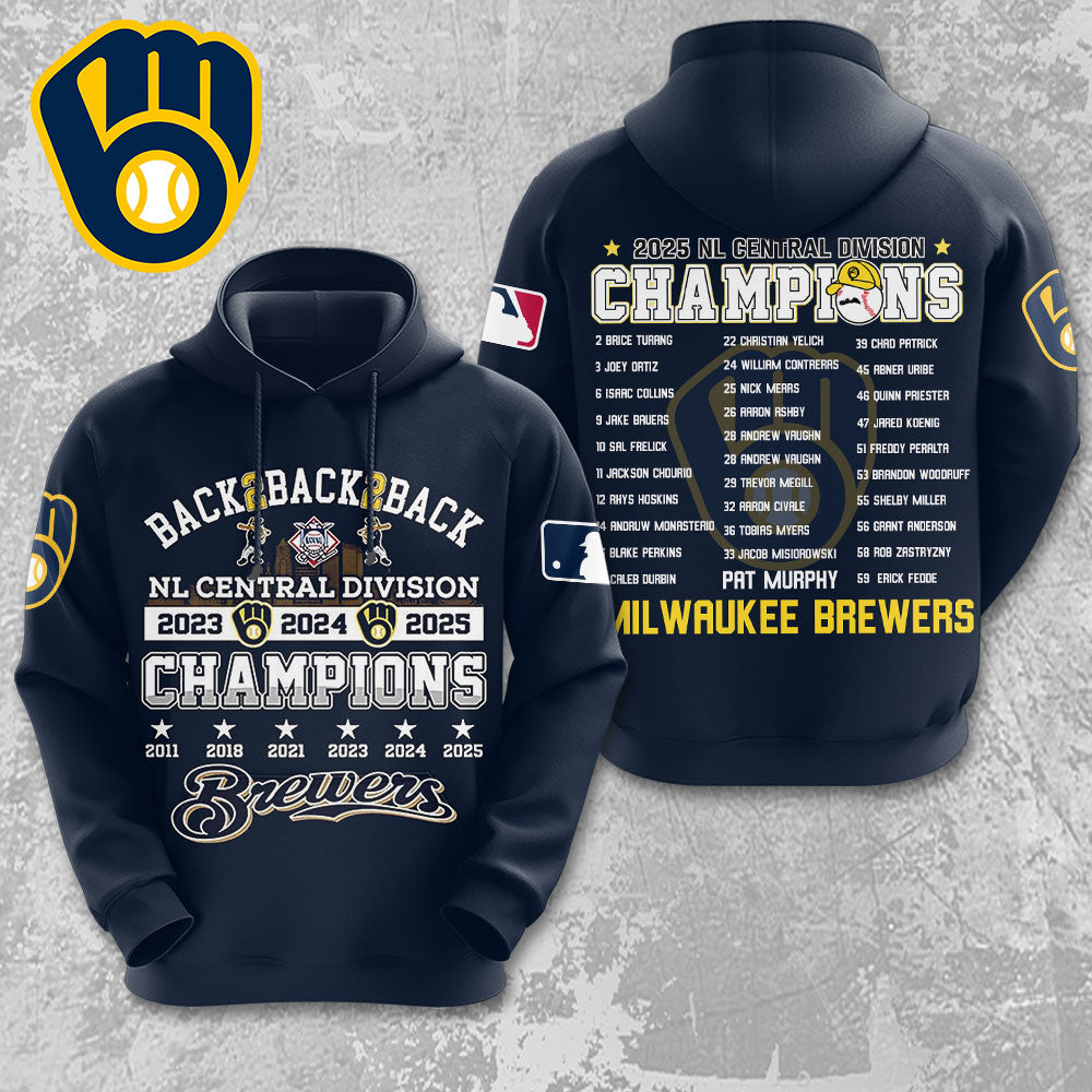Milwaukee Brewers 3D Apparel – NGHIAVT5065