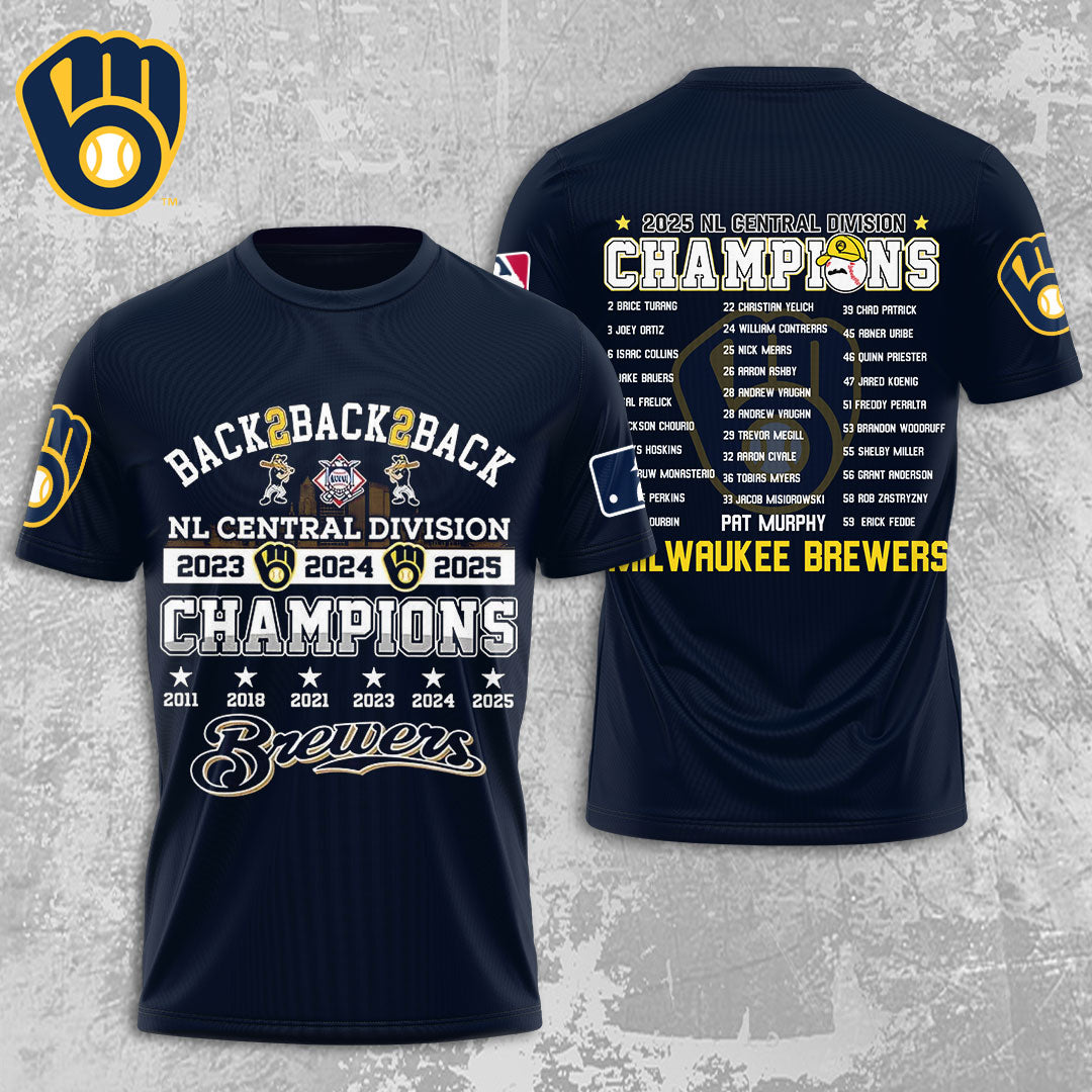Milwaukee Brewers 3D Apparel – NGHIAVT5065