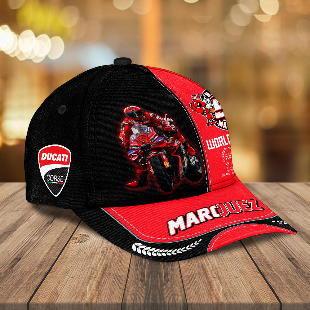 Ducati Lenovo Team x Marc Márquez 2025 Classic Cap – NGHIAVT5137