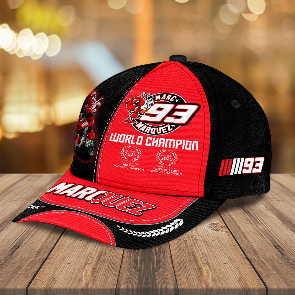Ducati Lenovo Team x Marc Márquez 2025 Classic Cap – NGHIAVT5137
