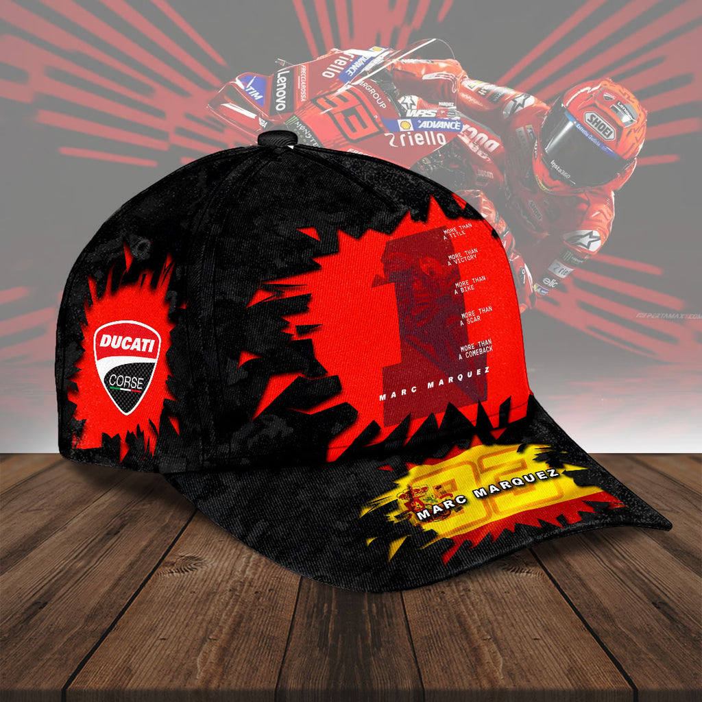 Ducati Lenovo Team x Marc Márquez 2025 Classic Cap – NGHIAVT5164