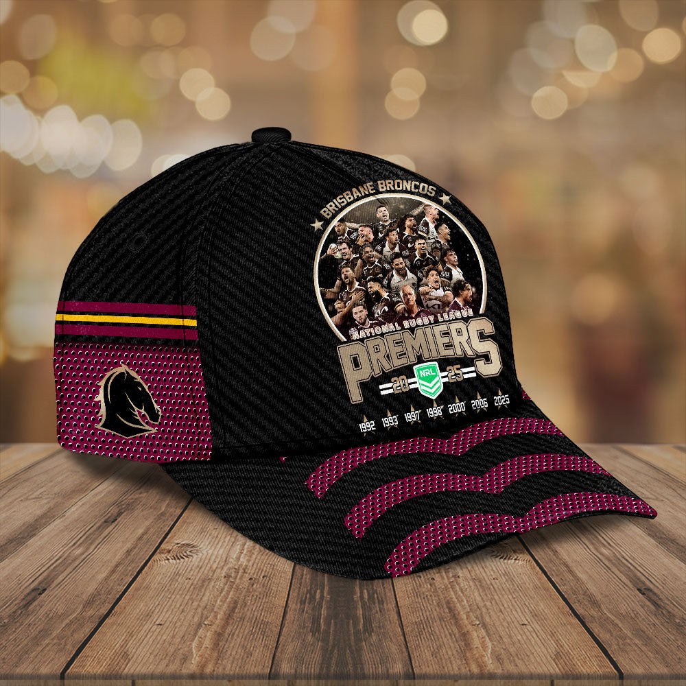 Brisbane Broncos 2025 Classic Cap – NGHIAVT5243