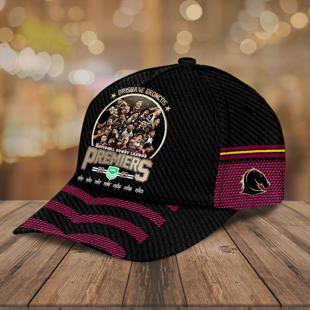 Brisbane Broncos 2025 Classic Cap – NGHIAVT5243
