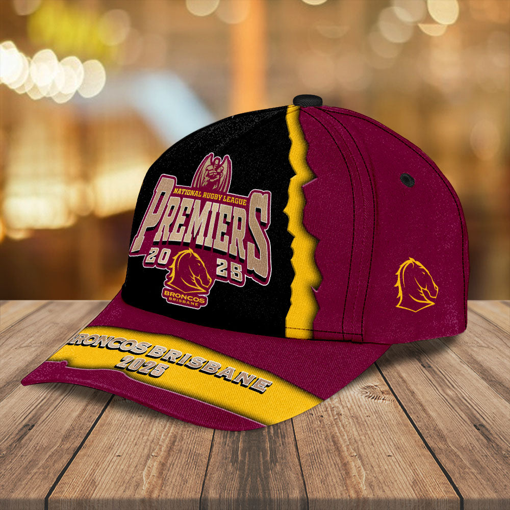 Brisbane Broncos 2025 Classic Cap – NGHIAVT5245