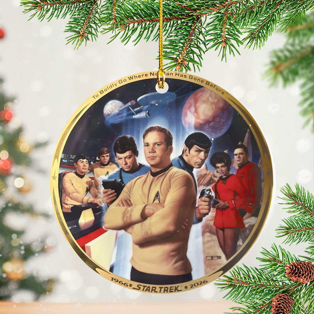 Star Trek Custom Shape 2-sided Acrylic Ornament – NGHIAVT5321