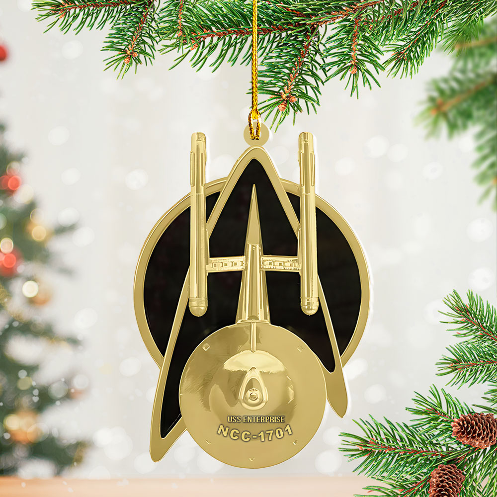 Star Trek Custom Shape 2-sided Acrylic Ornament – NGHIAVT5322