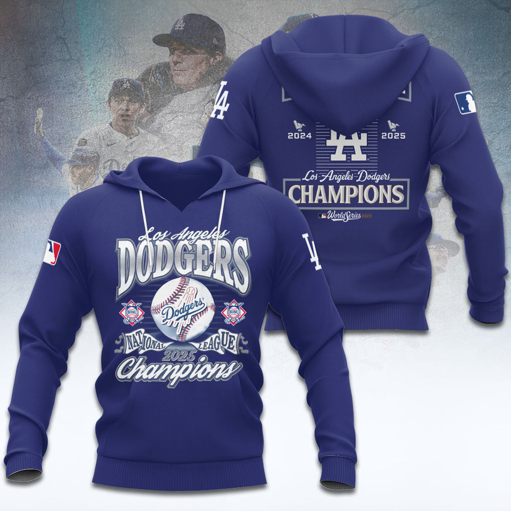 Los Angeles Dodgers 2025 3D Apparel – NGHIAVT5362