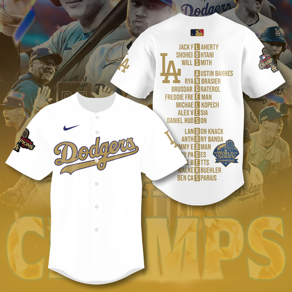 Los Angeles Dodgers Baseball Jersey – NGHIAVT5388