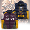 Brisbane Broncos 2025 3D Sleeveless Down Jacket – NGHIAVT5394