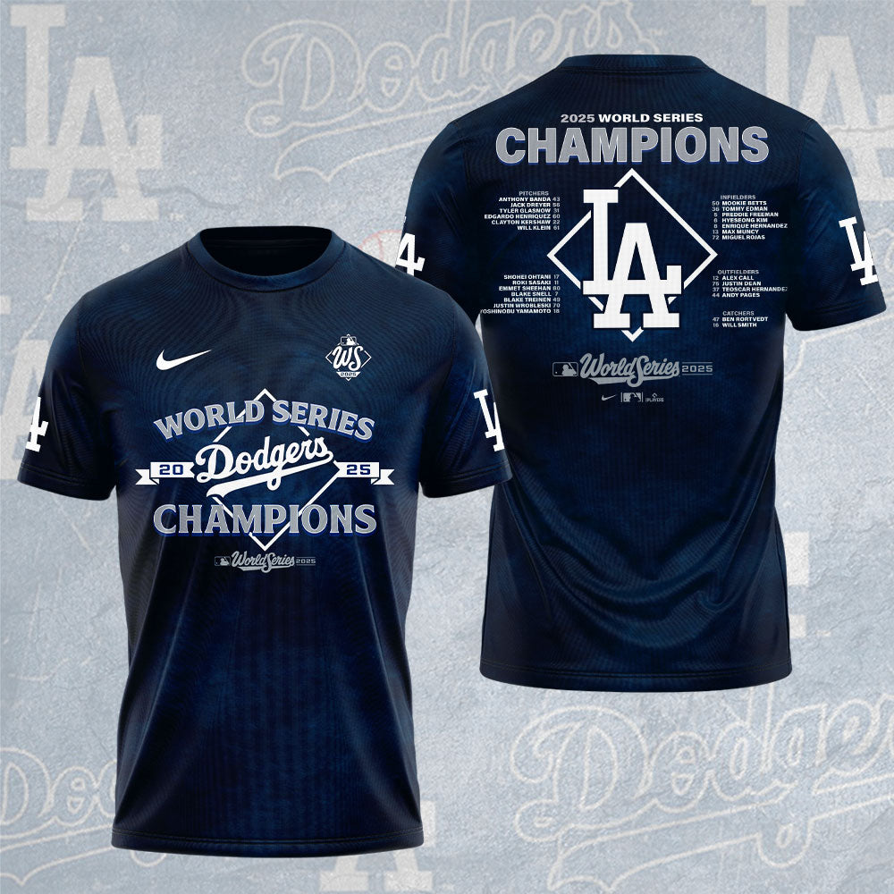 Los Angeles Dodgers 3D Apparel – NGHIAVT5474