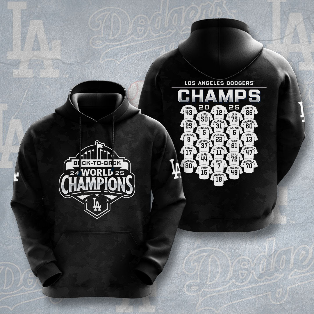 Los Angeles Dodgers 3D Apparel – NGHIAVT5478