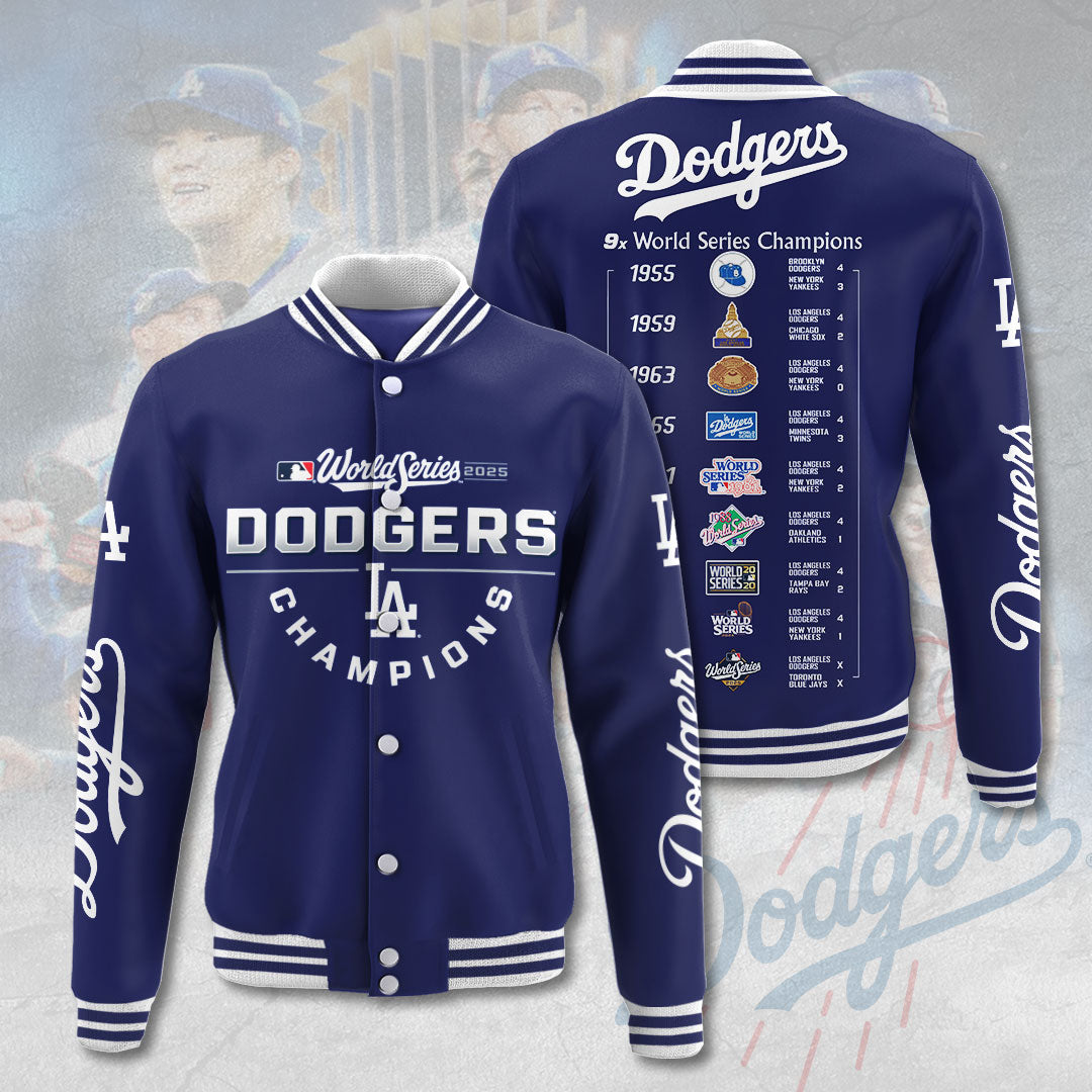 Los Angeles Dodgers Varsity Jacket – NGHIAVT5483
