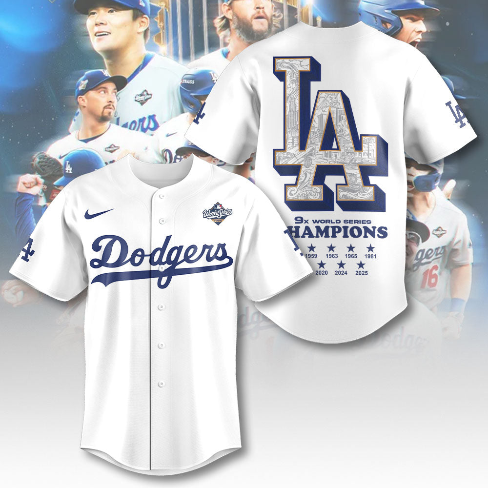 Los Angeles Dodgers Baseball Jersey – NGHIAVT5484