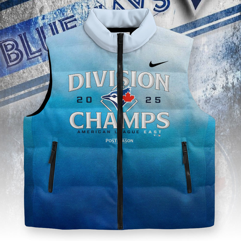 Toronto Blue Jays 3D Sleeveless Down Jacket – NGHIAVT5491