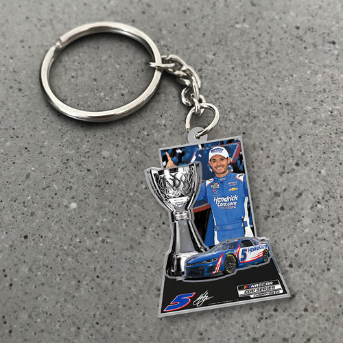 Kyle Larson 2025 Custom Shape 2-sided Keychain – NGHIAVT5583