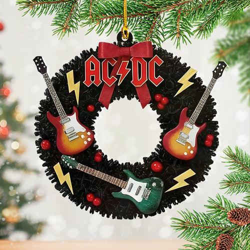 AC/DC 2025 Custom Shape 2-sided Acrylic Ornament – NGHIAVT5614