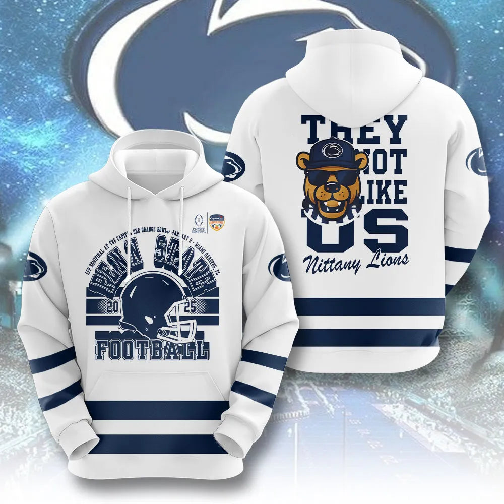 Penn State Nittany Lions Football 2025 3D Apparel – NGHIAVT5666