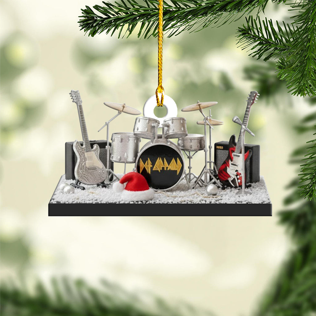 Def Leppard Custom Shape 2-sided Acrylic Ornament – NGHIAVT5689