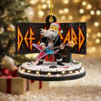 Def Leppard Custom Shape 2-sided Acrylic Ornament – NGHIAVT5692