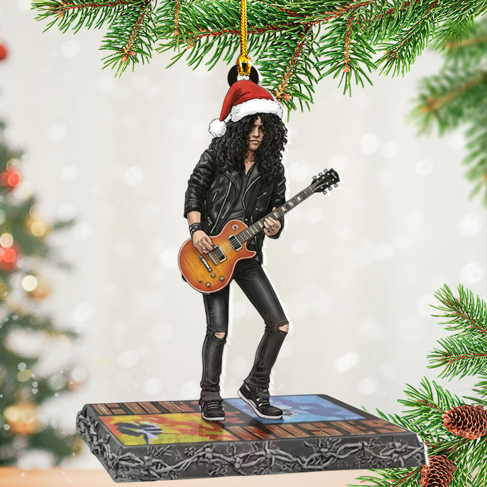 6PCS Guns N' Roses 2025 Custom Shape 2-Side Printed Acrylic Ornament – NGHIAVT5723
