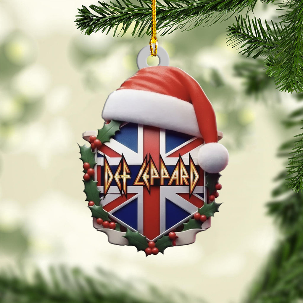 6PCS Def Leppard 2025 Custom Shape 2-Side Printed Acrylic Ornament – NGHIAVT5724