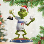 Los Angeles Dodgers 2025 Custom Shape 2-sided Acrylic Ornament – NGHIAVT5744