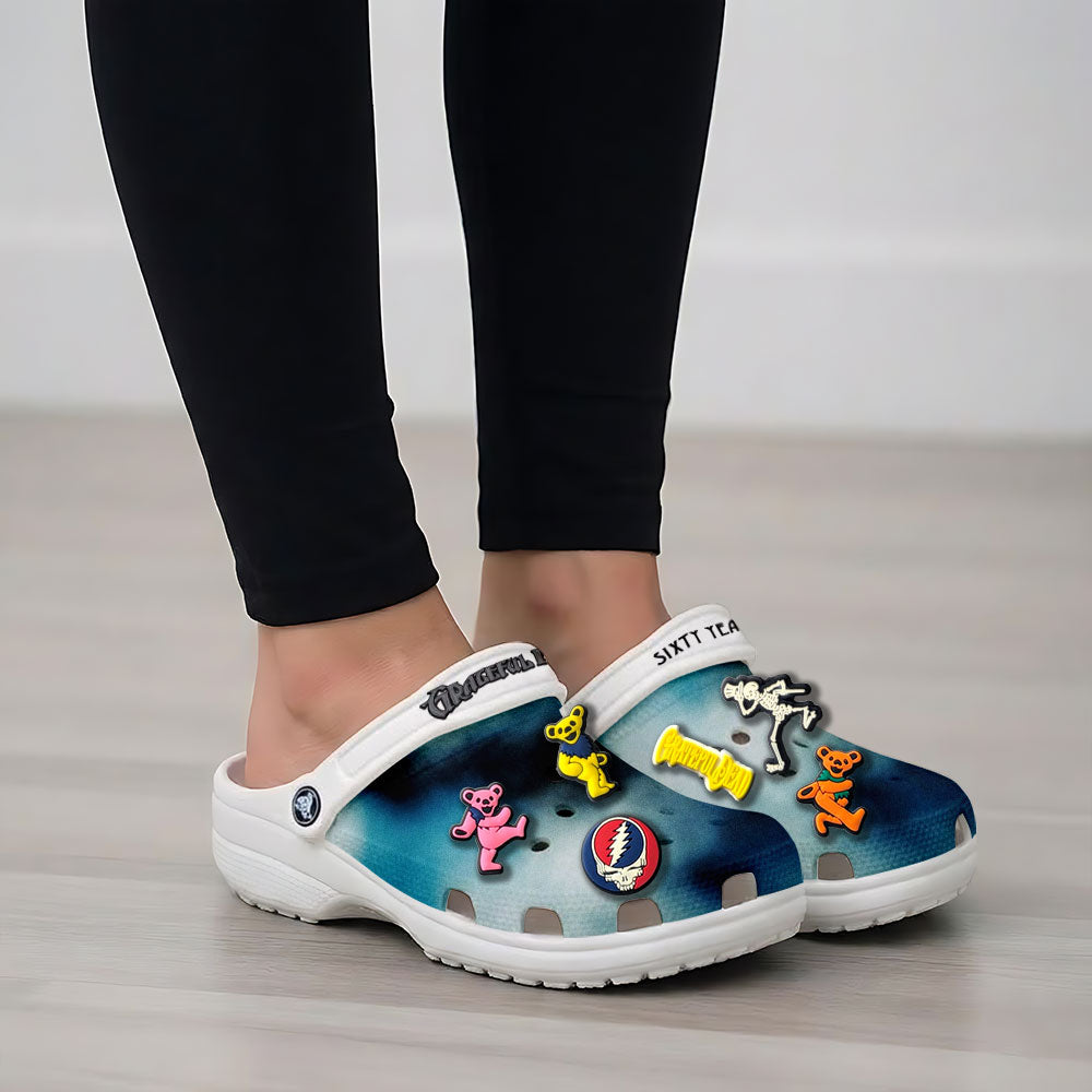 Grateful Dead Custom Clogs – NGHIAVT5754