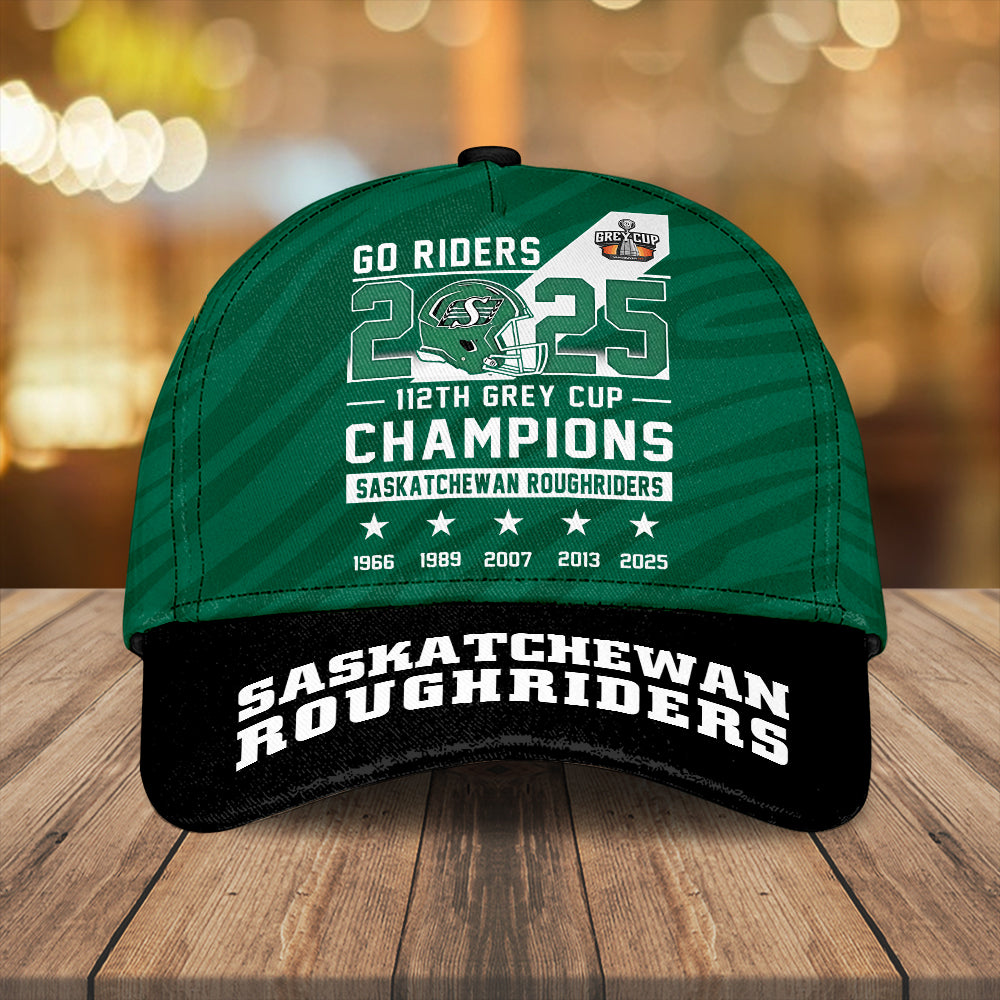 Saskatchewan Roughriders 2025 Classic Cap – NGHIAVT5852