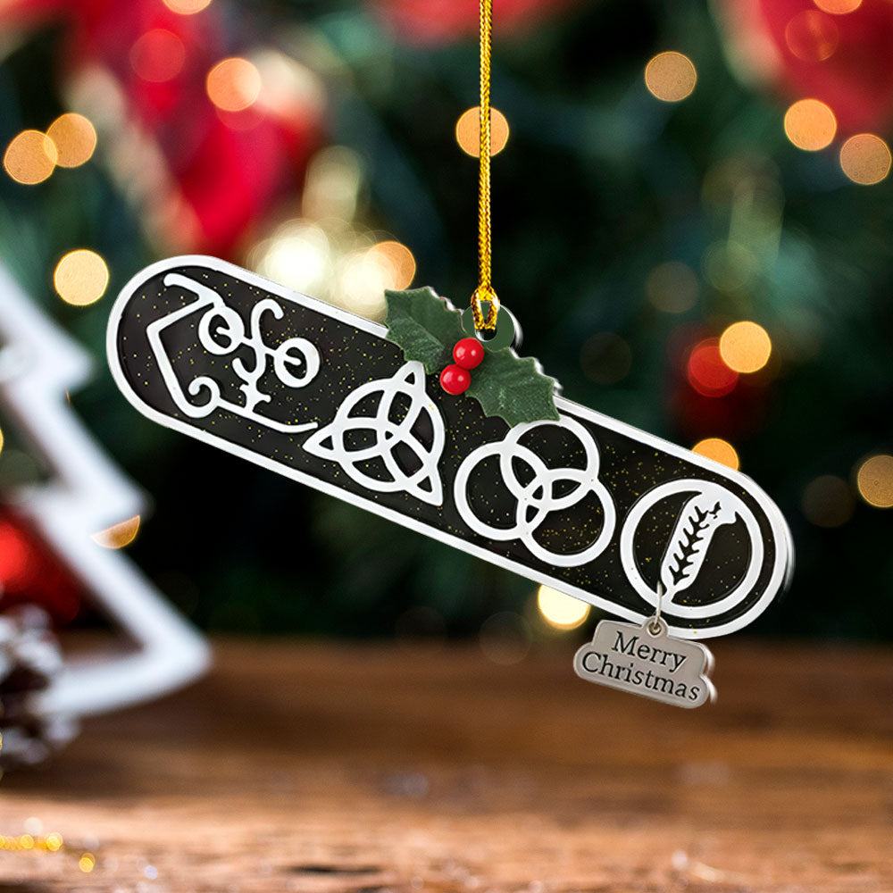 Led Zeppelin Custom Shape 2-sided Acrylic Ornament – NGHIAVT5896