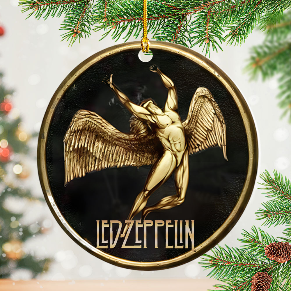 Led Zeppelin Custom Shape 2-sided Acrylic Ornament – NGHIAVT5898