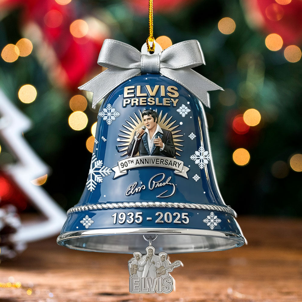 Elvis Presley Custom Shape 2-sided Acrylic Ornament – NGHIAVT5905