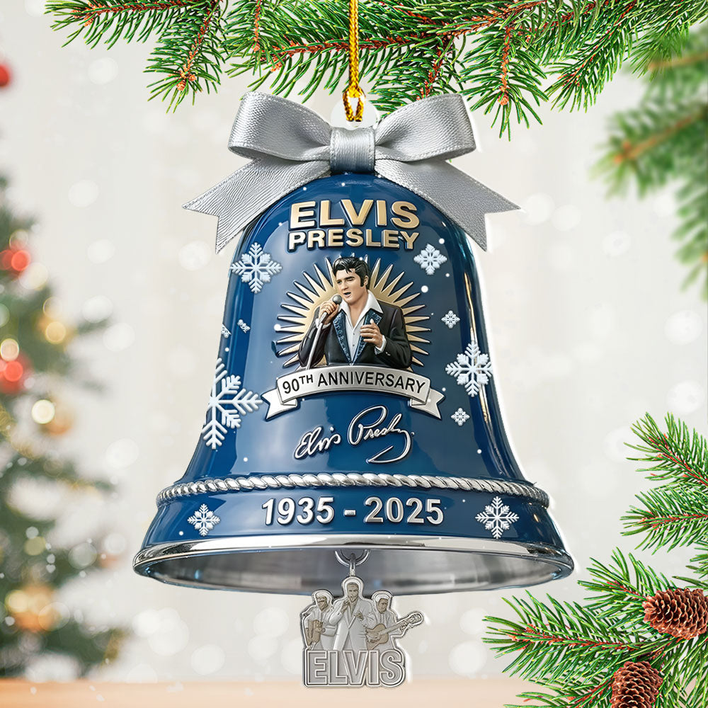Elvis Presley Custom Shape 2-sided Acrylic Ornament – NGHIAVT5905