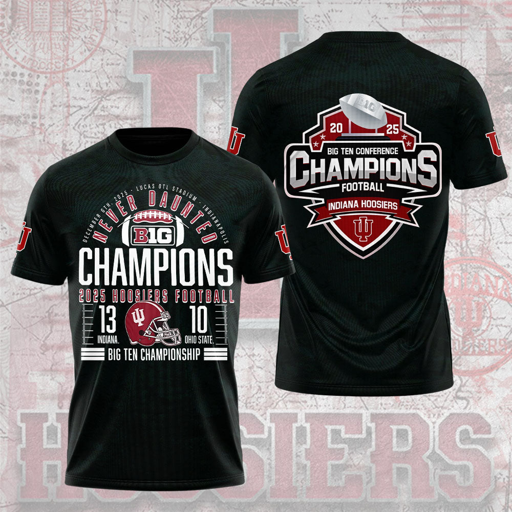 Indiana Hoosiers Football 2025 3D Apparel – NGHIAVT5933