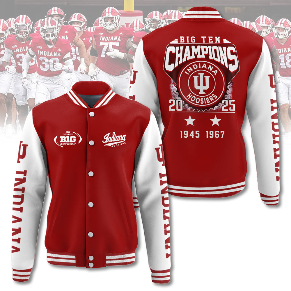 Indiana Hoosiers Football 2025 Varsity Jacket – NGHIAVT5940
