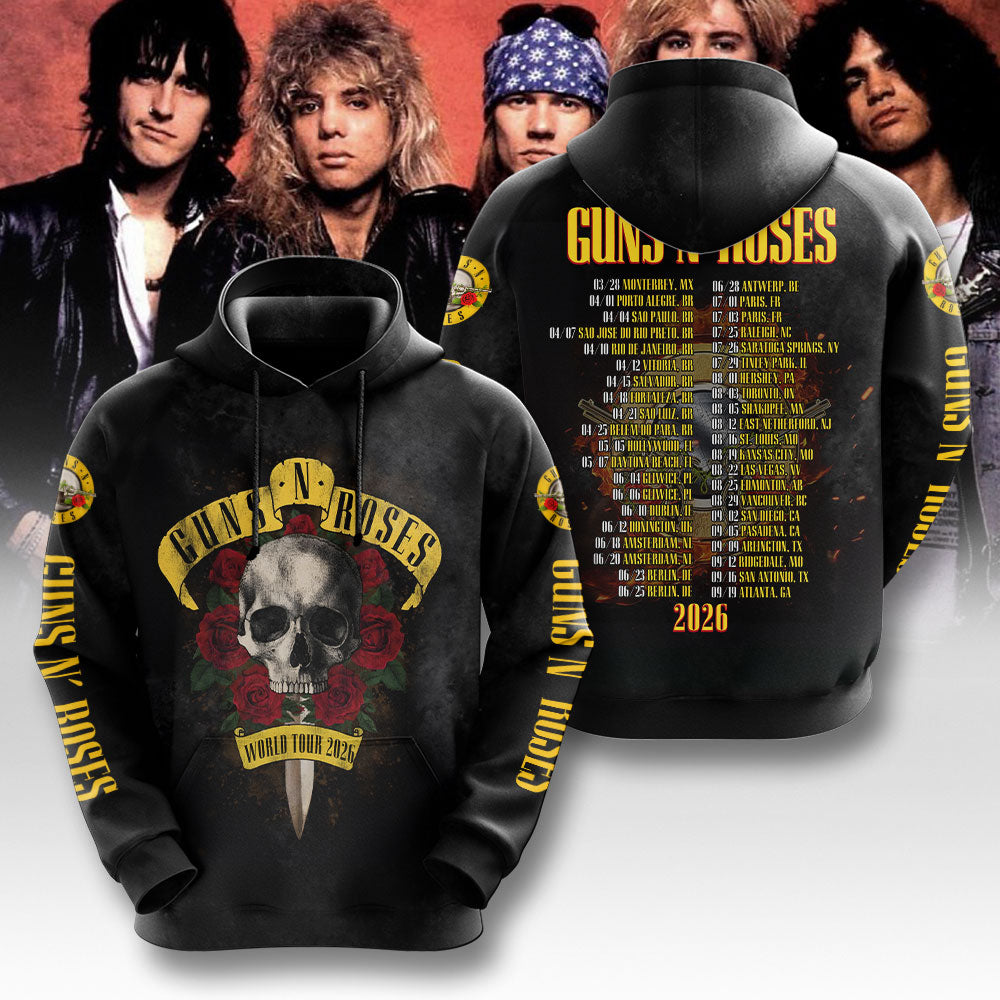 Guns N' Roses 3D Apparel – NGHIAVT5967