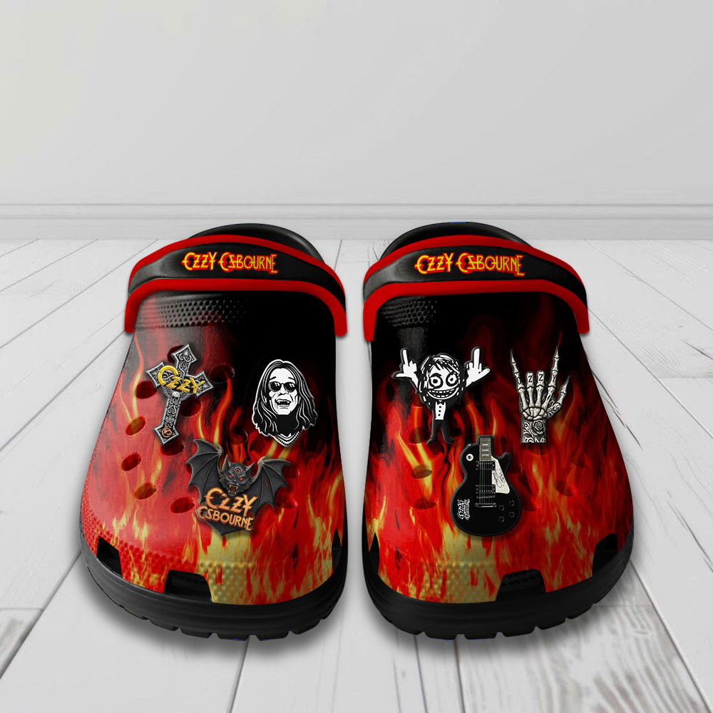 Ozzy Osbourne Custom Clogs – NGHIAVT5999