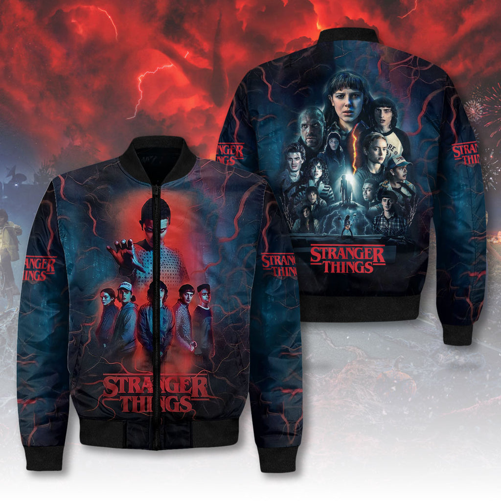 Stranger Things 3D Bomber Jacket – NGHIAVT6044